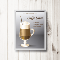 PLACA CAFFE LATTE - comprar online