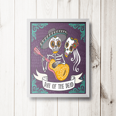 PLACA DAY OF THE DEAD - comprar online