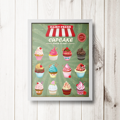 PLACA CUPCAKE - comprar online