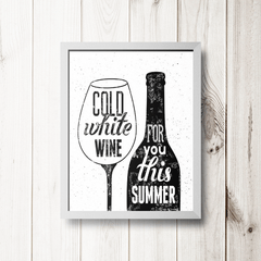 PLACA COLD WHITE WINE - comprar online