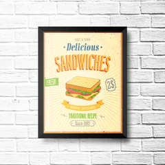 PLACA SANDWICHES na internet