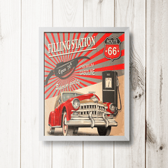 PLACA FILLING STATION - comprar online