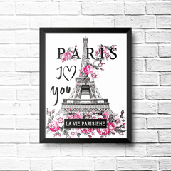 PLACA I LOVE PARIS na internet