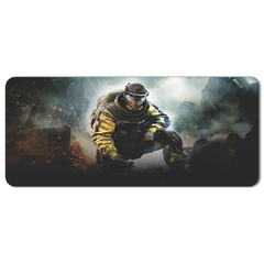 MOUSEPAD LION RAINBOW SIX 30x70 cm