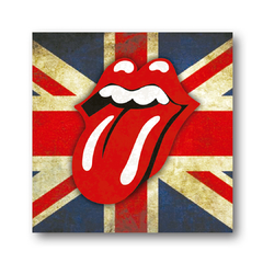 PLACA ROLLING STONES 30x30 cm