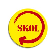 PLACA SKOL MDF 30 CM