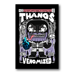 PLACA ILUSTRAÇÃO THANOS FUNKO