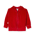 Campera plush rojo con capucha