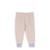 Pantalón con puño frisa rosa salmón