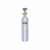 Cilindro de Gás Carbônico CO2 - Aluminio - 0,9 KG com válvula de topo