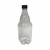 GROWLER PET TRANSPARENTE 1L ROSCA BAIXA - Kit com 20 unidades