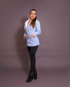 Jaqueta Max Jeans Ref 21414 - Preta Madá Jeans