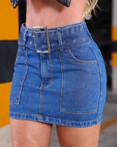 Mini Saia Jeans Ref 382023