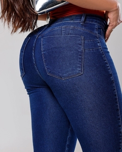 Calça Cintura Alta Ref 062025 - Preta Madá Jeans