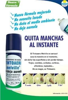 Quita Manchas Instantaneo Tintoaero Melville Aerosol Pack 2un - tienda online