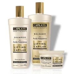 Capilatis Shampoo + Balsamo + Mascara Con Acido Hialuronico