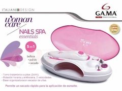 Set Manicura Y Pedicura 5en1 Gama Nails Spa Con Secador Uñas - Tienda Ramona