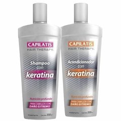 Capilatis Shampoo + Acodicionador Keratina Hair Therapy