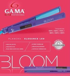 Set Planchita Led + Secador + Protector Gama Bloom Violeta - Tienda Ramona