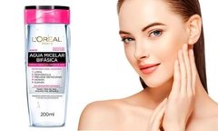 Agua Micelar Bifasica Loreal Desmaquillante Limpieza Facial en internet