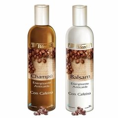 Biferdil Shampoo + Balsam Energizante Anti-caida Con Cafeina