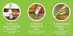 Mopa Microfibra Cepillo Pisos Rociador Virulana Mopy Spray - comprar online