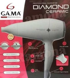 Secador De Pelo Gama Diamond Ceramic 2300w - Calor Y Frio en internet