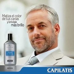 Shampoo Energizante Platinum Capilatis Brillo Y Matiza Canas - tienda online