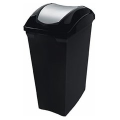 Cesto De Residuos Basura Plastico Vaiven 15lt. Sanremo Slim