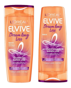 Shampoo Y Acondicionador Elvive Dream Long Liss 400ml