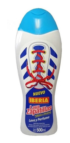 Lava Zapatillas Iberia 500ml Lava Perfuma Elimina Mal Olor
