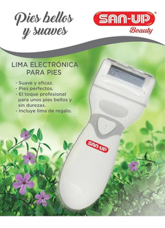 Lima Electrónica Para Pies San Up + Repuestos De Regalo - Tienda Ramona