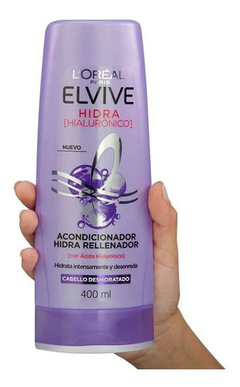 Shampoo Y Acondicionador Elvive Hidra Hialurónico 400ml