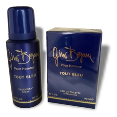 Imagen de Perfume Hombre Gino Bogani Tout Blue Edt 90ml + Desodorante