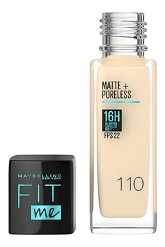 Base Líquida Maybelline Fit Me Matte Y Sin Poros Con Fps 22 - tienda online