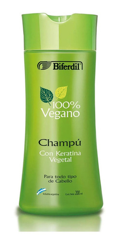 Shampoo + Balsam Biferdil 100% Vegano Con Keratina Vegetal - tienda online