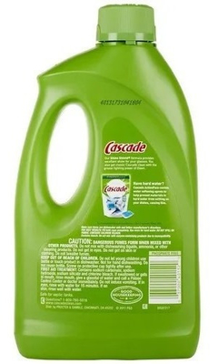 Detergente Para Lavavajillas Cascade Gel Aroma Fresco 1.7 L