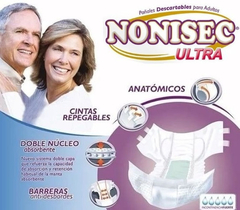 Pañales Para Adultos Descartable Nonisec Ultra Talle Eg 16un - comprar online