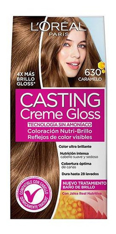 Tintura Coloración Permanente Kit Casting Creme Gloss Loreal - comprar online