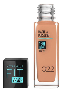 Base Líquida Maybelline Fit Me Matte Y Sin Poros Con Fps 22 - comprar online