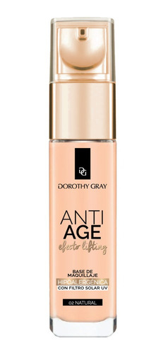 Base Maquillaje Anti Age Hipoalergénico Dorothy Gray en internet