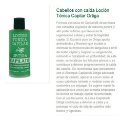 Shampoo Para La Caspa + Enjuague + Locion Capilatis Ortiga - tienda online