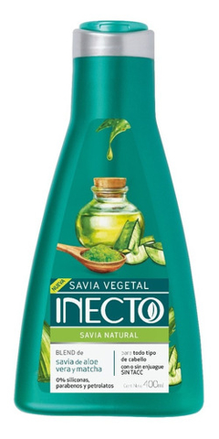 Savia Natural Acondicionador Inecto Con Aloe Vera Y Matcha