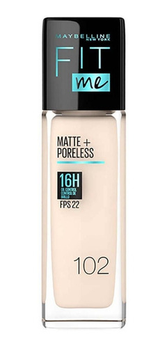 Base Líquida Maybelline Fit Me Matte Y Sin Poros Con Fps 22 en internet