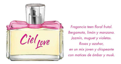 Perfume Ciel Love Edt 60ml + Desodorante + Bolso Necessaire - Tienda Ramona