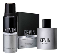Perfume Hombre Kevin Metal Edt 100ml + Desodorante