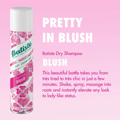 Shampoo Seco En Aerosol Batiste Blush Floral Lavado Sin Agua