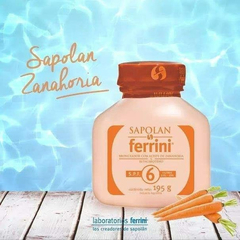 Sapolan Ferrini Bronceador Con Aceite Zanahoria Factor 6 - comprar online