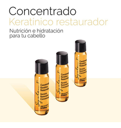 Tratamiento Ampolla Restaurador Keratinico System 3 Pack 12u en internet