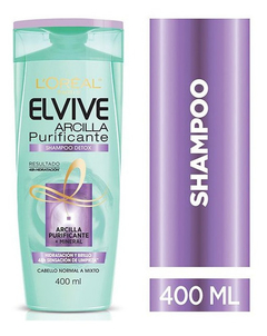 Shampoo Y Acondicionador Elvive Arcilla Purificante 400ml en internet